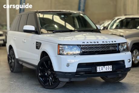 White 2012 Land Rover Range Rover Sport Wagon 3.0 Sdv6 Luxury