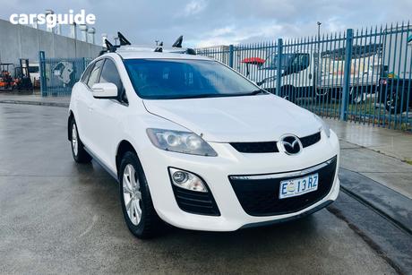White 2010 Mazda CX-7 Wagon Diesel Sports (4X4)