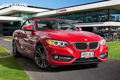 Red 2015 BMW 228I Convertible Sport Line