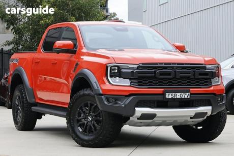 Orange 2025 Ford Ranger Double Cab Pick Up Raptor 3.0 (4X4)