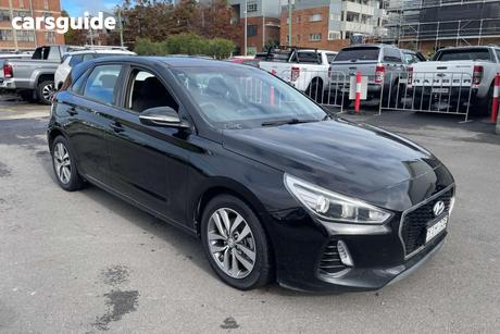 Black 2017 Hyundai I30 Hatchback Active