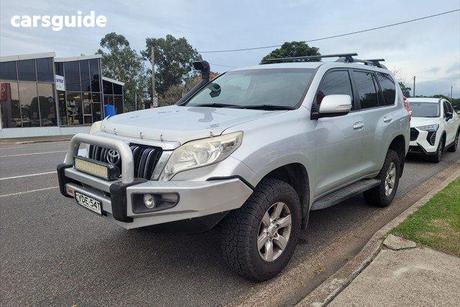 Silver 2015 Toyota Landcruiser Prado Wagon Gxl (4X4)