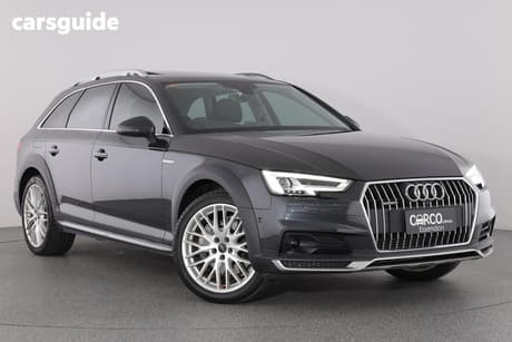 Grey 2017 Audi A4 Wagon Allroad 2.0 Tfsi Qttro S Tronc
