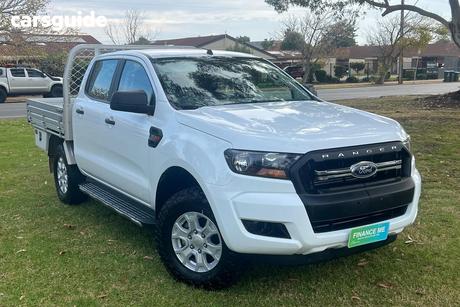 White 2017 Ford Ranger Crew Cab Chassis Xl 3.2 (4X4)
