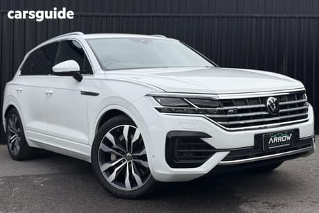 White 2020 Volkswagen Touareg Wagon V8 Tdi R-Line