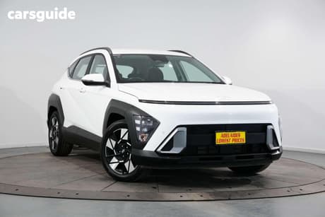 White 2024 Hyundai Kona Wagon
