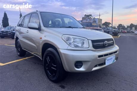Silver 2003 Toyota RAV4 Wagon Extreme