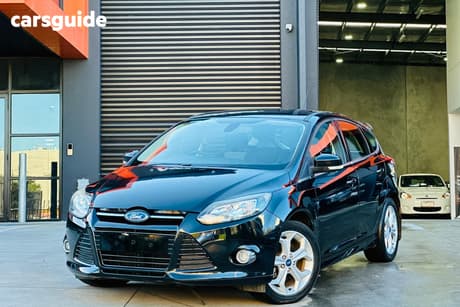 Black 2013 Ford Focus Hatchback Sport