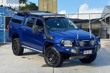 Blue 2016 Ford Ranger Ute Tray XLT 3.2 (4X4) PX MKII