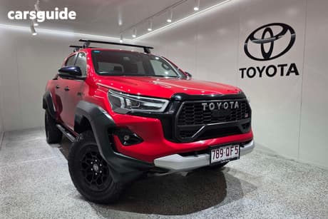 Red 2024 Toyota Hilux Double Cab Pick Up Gr-Sport (4X4)