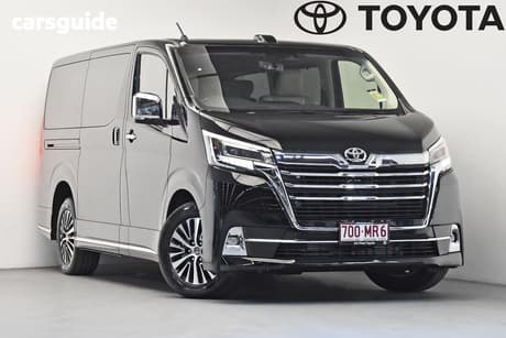 Black 2025 Toyota Granvia Wagon Vx (8 Seats)