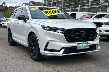 White 2024 Honda CR-V Wagon E:Hev Rs (2Wd) 5 Seats