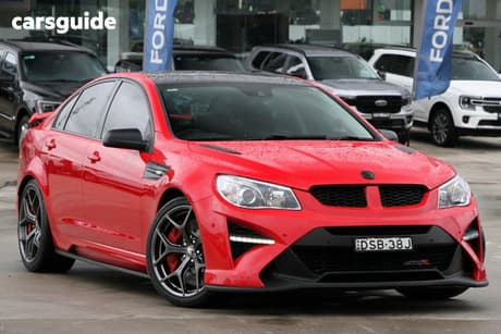 Red 2017 HSV Gtsr Sedan