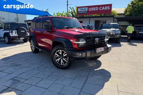 Red 2024 GWM Tank 300 Wagon Ultra Petrol