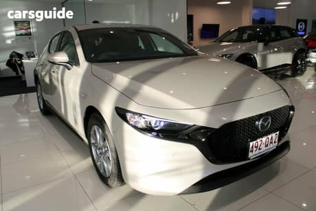 Beige 2025 Mazda Mazda3 Hatchback G20 Pure
