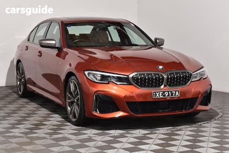 Orange 2021 BMW M340I Sedan Xdrive