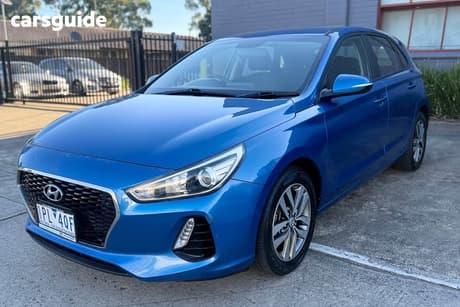 Blue 2017 Hyundai I30 Hatchback Active
