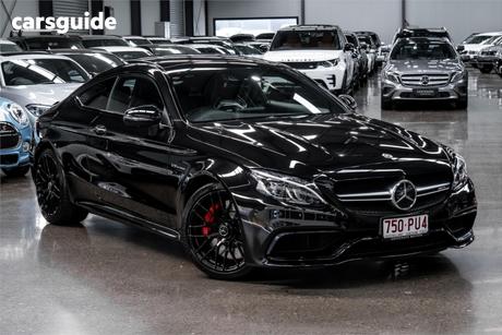 Black 2017 Mercedes-Benz C63 Coupe S