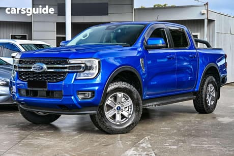 Blue 2022 Ford Ranger Double Cab Pick Up Xlt 3.0 (4X4)