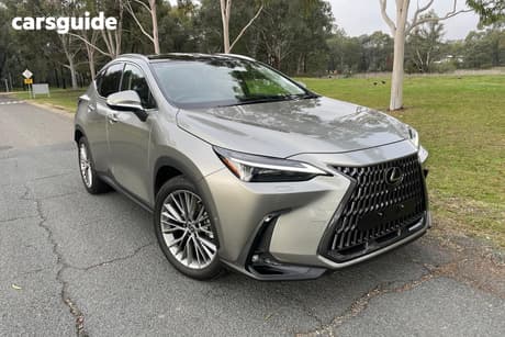 Silver 2022 Lexus NX350H Wagon Sports Luxury Hybrid Awd