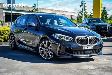Black 2020 BMW M135I Hatchback Xdrive