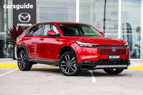 Red 2025 Honda HR-V Wagon E:Hev L