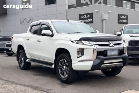 White 2021 Mitsubishi Triton Double Cab Pick Up Gls (4X4)