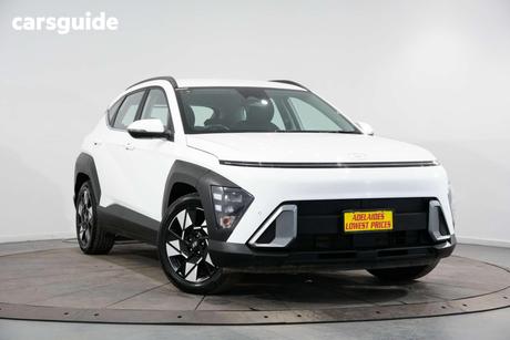 White 2024 Hyundai Kona Wagon