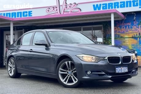 Grey 2013 BMW 320I Sedan Sport Line