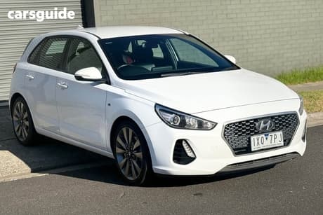 White 2018 Hyundai I30 Hatchback Sr