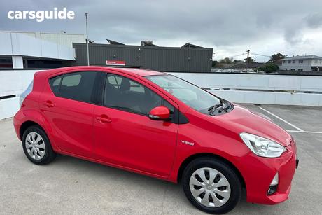 Red 2014 Toyota Prius C Hatchback I-Tech Hybrid