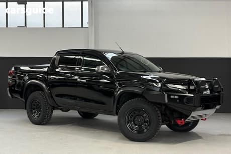 Black 2020 Mitsubishi Triton Double Cab Pick Up Gls (4X4)