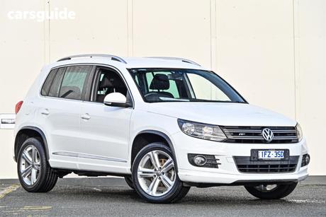 White 2016 Volkswagen Tiguan Wagon 132 Tsi (4X4)