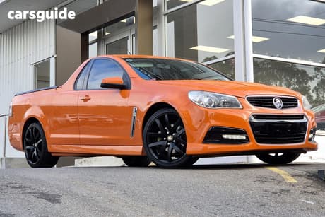 Orange 2014 Holden UTE Utility Sv6