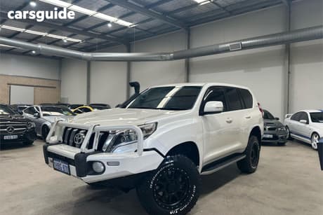 White 2016 Toyota Landcruiser Wagon Vx (4X4)
