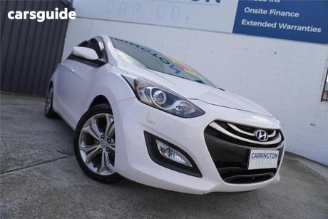 White 2014 Hyundai I30 Hatchback Premium 1.6 Crdi