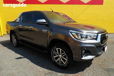 Grey 2020 Toyota Hilux Double Cab Pick Up Sr5 (4X4)