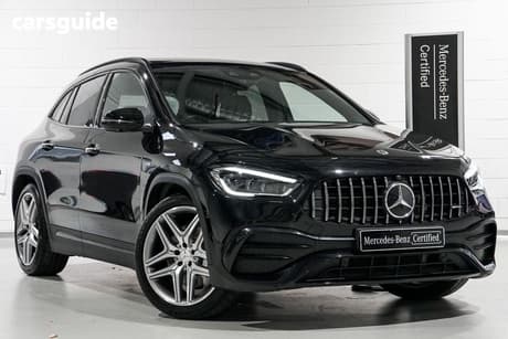 Purple 2022 Mercedes-Benz GLA35 Wagon 4Matic