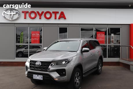 Silver 2024 Toyota Fortuner Wagon Gxl