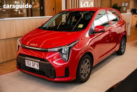 Red 2025 Kia Picanto Hatchback Sport (Pe2)