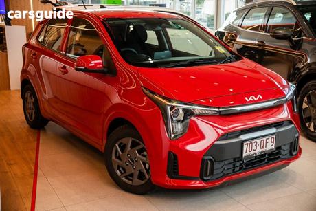 Red 2025 Kia Picanto Hatchback Sport (Pe2)