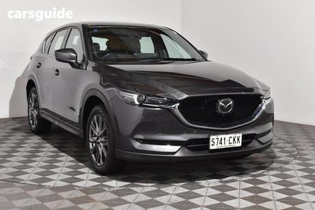 Grey 2021 Mazda CX-5 Wagon Akera Turbo (Awd)