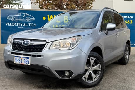 Silver 2015 Subaru Forester Wagon 2.5I-L