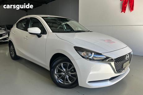 White 2021 Mazda 2 Hatchback G15 Pure