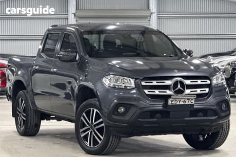 Grey 2019 Mercedes-Benz X250 Dual Cab Pick-up D Progressive (4Matic)