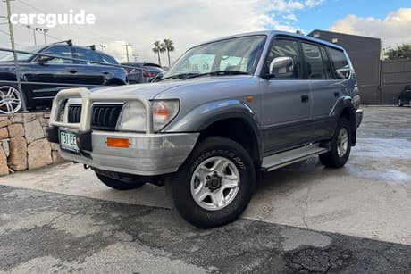 Silver 1997 Toyota Landcruiser Prado SUV VX GRANDE 4X4