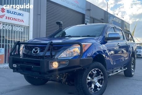 Blue 2015 Mazda BT-50 Dual Cab Utility Xtr (4X4)