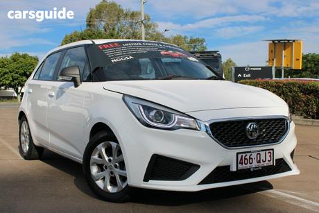 White 2022 MG MG3 Hatchback Core (With Navigation)