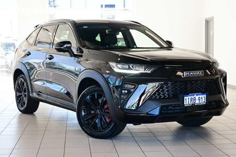 Black 2025 GWM Haval H6GT Wagon Ultra Phev (4Wd)