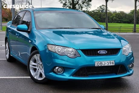 Green 2008 Ford Falcon Sedan Xr6
